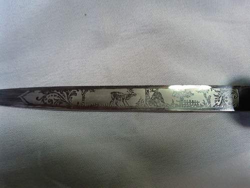Need help on this Etched Forestry Dagger