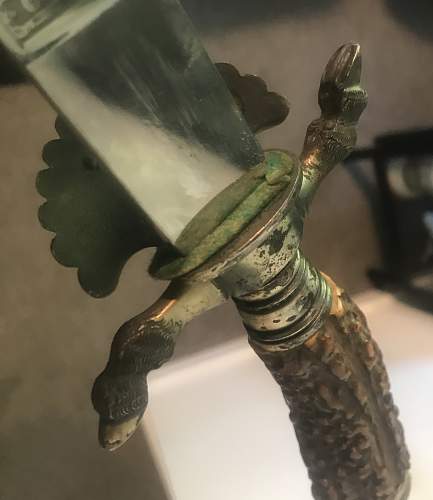 Hirschanger Hunting dagger post war or pre 1945?