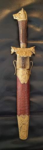 Deluxe Standhauer waidbesteck - Hunting dagger set from Austria