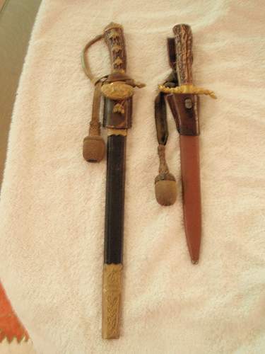 Two Hunting Related Blades