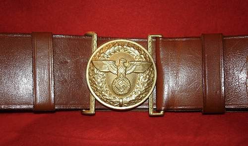 Is this NSDAP belt original?