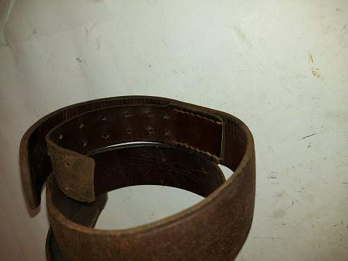 Belt - is the stiching wartime original?