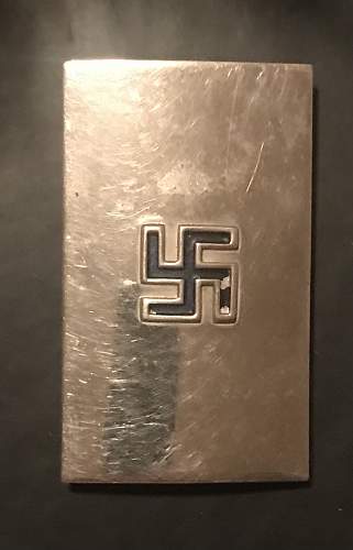 Swastika buckle
