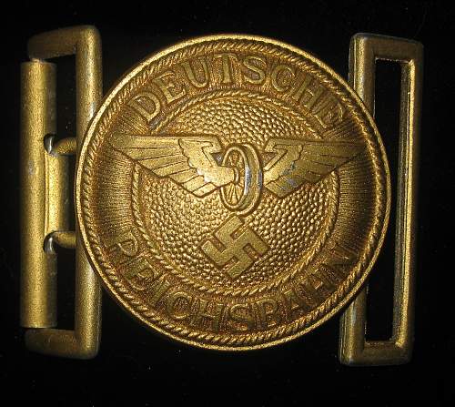 2 Nice Buckles picked up at Gun Show: Reichbahn and HJ