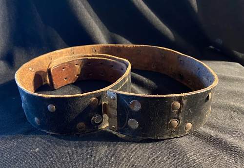 SS? German studded combat belt