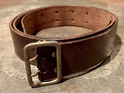 NSDAP Round claw belt, is it authentic?