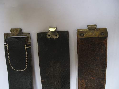 Three Gurtelschnalles/koppelschloss for review: can someone please identify these buckle styles?
