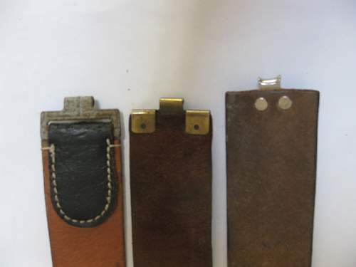 Three Gurtelschnalles/koppelschloss for review: can someone please identify these buckle styles?