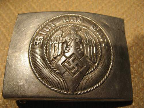 My buckles for review: Heer, HJ and Luftwaffe