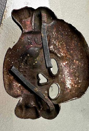 buckle with skull