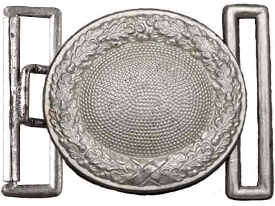 Blank German belt buckle