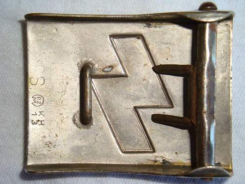 Identifying early RZM, MA, KH and UE Buckle Markings