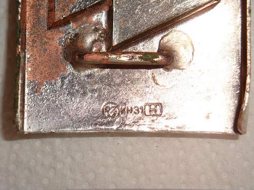 Identifying early RZM, MA, KH and UE Buckle Markings