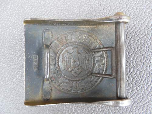 WWII German Belt Buckle.  KM?