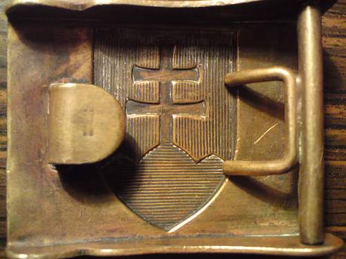 WWII Slovakia belt buckle. need help!