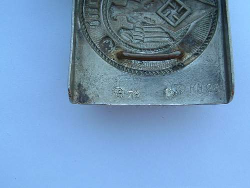 Identifying early RZM, MA, KH and UE Buckle Markings