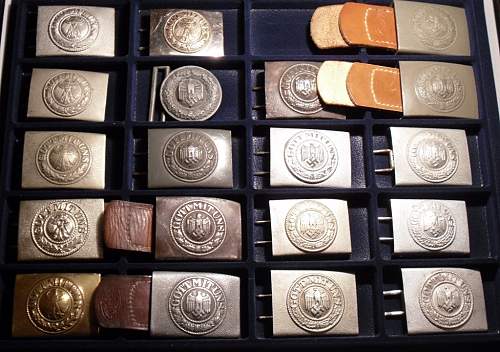 How do You display Your buckle collection?