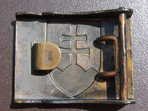 WWII Slovakia belt buckle. need help!