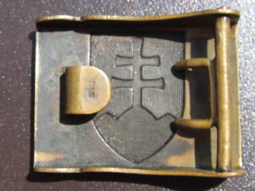 WWII Slovakia belt buckle. need help!