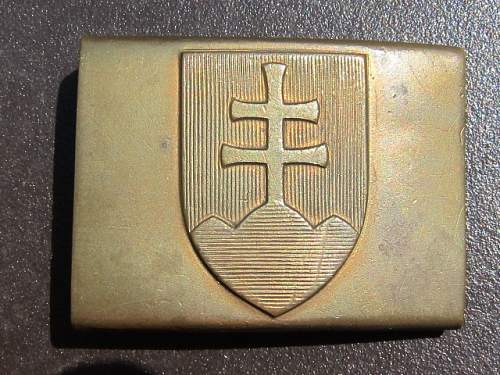 WWII Slovakia belt buckle. need help!