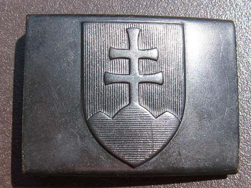 WWII Slovakia belt buckle. need help!