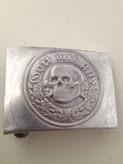 Deathshead/Got Mit Uns: Is this buckle genuine?