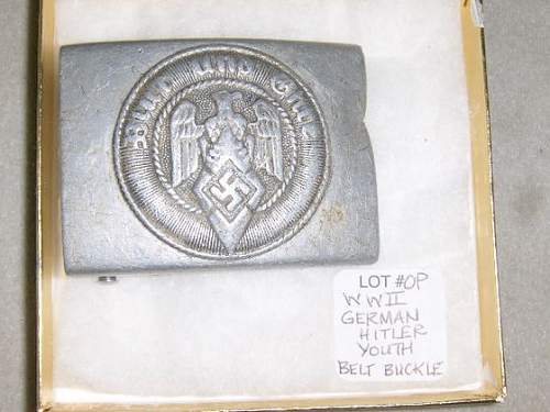 Luftwaffe &amp; Hitler Jugend coming up at local auction