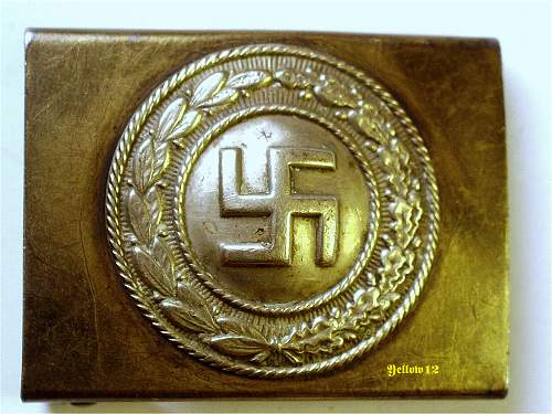 Swastika buckle