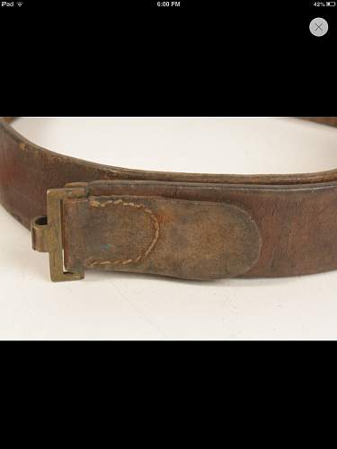 German Wehrmacht belt