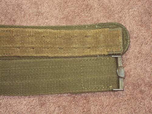 Ww2 german tropical belt