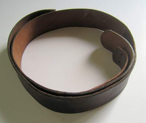 Luftwaffe brown belt