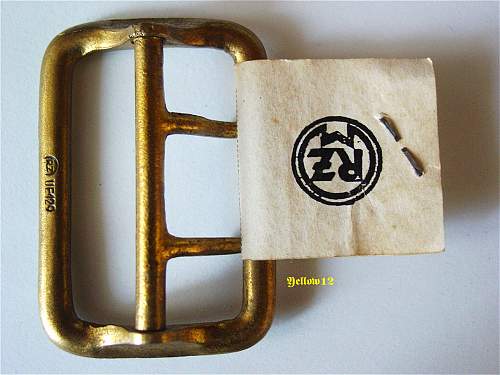 Two claw buckle of  NSDAP