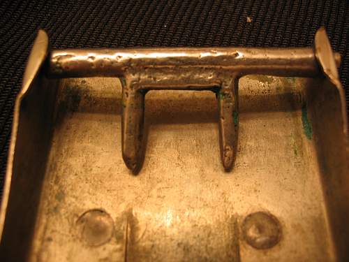 &quot;Blank&quot; Brass Buckle