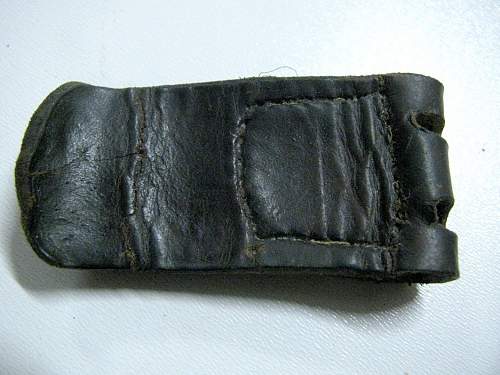 Leather tab