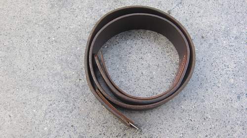 Nice German leather belt find