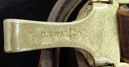 an unknown Buckle is bearing party eagle.