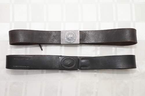 New German Belts and Buckles