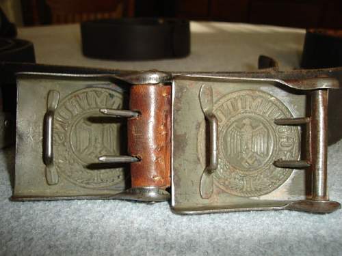 a few buckles