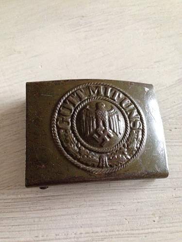 German Belt Buckles from WW2