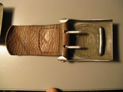 My first WW2 belt buckles