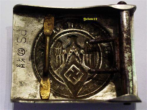 Identifying early RZM, MA, KH and UE Buckle Markings