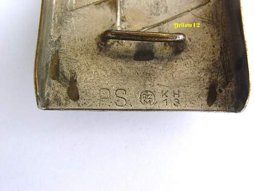 Identifying early RZM, MA, KH and UE Buckle Markings