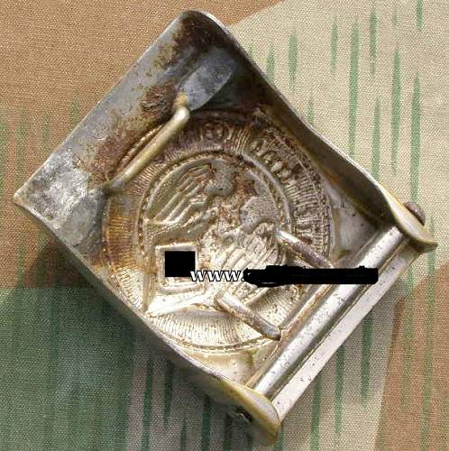 Identifying early RZM, MA, KH and UE Buckle Markings