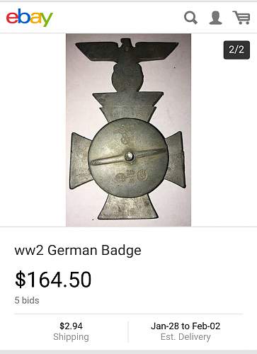 YES YOU CAN!!! Sell Third Reich buckles on eBay, as long as they are fake! Check these out!!!