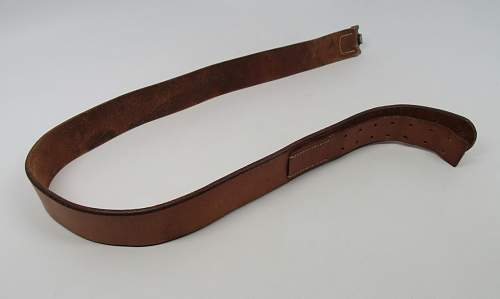 brown belt with unit marking?