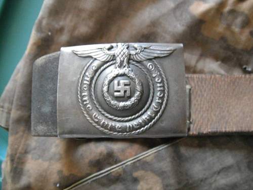 Luftwaffe ans SS belt/buckle
