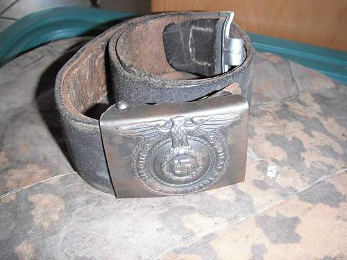 Luftwaffe ans SS belt/buckle