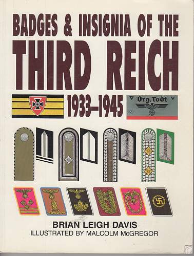 Cloth Insignia of the Third Reich (Cuff Titles and all Cloth insignia)