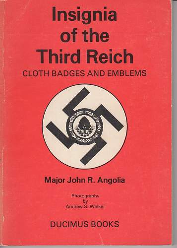 Cloth Insignia of the Third Reich (Cuff Titles and all Cloth insignia)