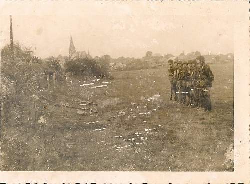 SS men burrying a fallen comrade,Interesting set of photos